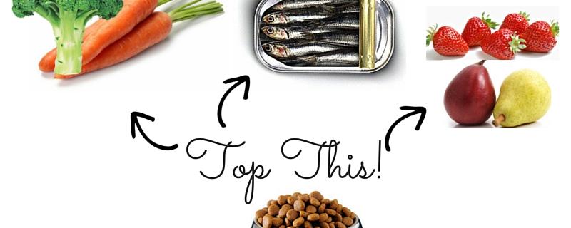 Top This 5 Healthy Dog Food Toppers